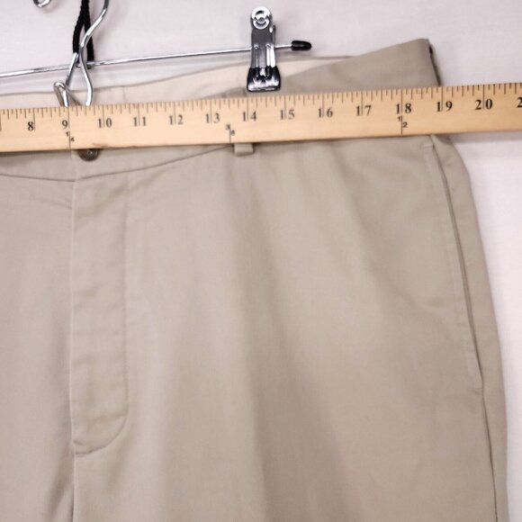 Brooks Brothers Pants Mens 38 x 30 Khaki Advantage Chino Clark Cotton - Picture 8 of 14